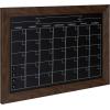 imageDesignOvation Beatrice Framed Magnetic Chalkboard Monthly Calendar 18x27 Walnut BrownWalnut Brown