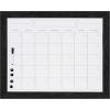 imageDesignOvation Beatrice Framed Magnetic Dry Erase Monthly Calendar 23x29 Walnut BrownBlack