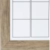 imageDesignOvation Beatrice Framed Magnetic Dry Erase Monthly Calendar 23x29 Walnut BrownRustic Brown