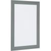 imageDesignOvation Bosc Decorative Framed Magnetic Dry Erase Board Gray 185x275Grey