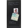 imageDesignOvation Wyeth Framed Magnetic Chalkboard BlackBlack