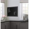 imageDesignOvation Wyeth Framed Magnetic Chalkboard BlackGray