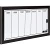 imageDesignOvation Wyeth Framed Magnetic Dry Erase Weekly Calendar Black