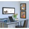 imageDesignOvation Wyeth Framed Magnetic Dry Erase Weekly Calendar Black