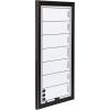 imageDesignOvation Wyeth Framed Magnetic Dry Erase Weekly Calendar Black