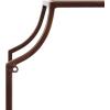 imageKate and Laurel Ciel Glam Geometric Wall Shelf 18 x 24 White Decorative Shelves for Use as OverThe Toilet Storage or Bedroom Display ShelvingBronze