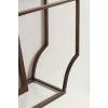 imageKate and Laurel Ciel Glam Geometric Wall Shelf 18 x 24 White Decorative Shelves for Use as OverThe Toilet Storage or Bedroom Display ShelvingBronze
