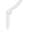 imageKate and Laurel Ciel Glam Geometric Wall Shelf 18 x 24 White Decorative Shelves for Use as OverThe Toilet Storage or Bedroom Display ShelvingWhite