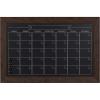 imageDesignOvation Beatrice Framed Magnetic Chalkboard Monthly Calendar 18x27 Walnut BrownWalnut Brown