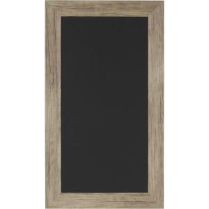 imageDesignOvation Beatrice Framed Magnetic Chalkboard 13x23 Rustic BrownRustic Brown