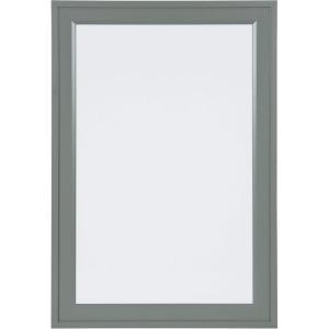 imageDesignOvation Bosc Decorative Framed Magnetic Dry Erase Board Gray 185x275Grey