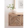 imageKate and Laurel Mezzeta Decorative TwoDoor Wall Cabinet 30 x 10 x 14 Beige Decorative Modern Storage Cabinet for Use as Floating Nightstand or Floating TV Shelf