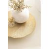 imageKate and Laurel Sancia Decorative Round Embossed Metal Tray with Feet 10 Inch Diameter Gold Modern Circle Footed Coffee Table Tray for Use as Kitchen Counter Display or Living Room Decor AccentGold