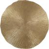 imageKate and Laurel Sancia Decorative Round Embossed Metal Tray with Feet 10 Inch Diameter Gold Modern Circle Footed Coffee Table Tray for Use as Kitchen Counter Display or Living Room Decor AccentGold