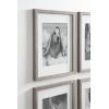 imageDesignOvation Gallery Wood Photo Frame Set for Customizable Wall Display Black 11x14 matted to 8x10 Pack of 4Distressed Gray