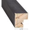 imageDesignOvation Gallery Wood Photo Frame Set for Customizable Wall Display Black 11x14 matted to 8x10 Pack of 4Gray