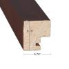 imageDesignOvation Gallery Wood Photo Frame Set for Customizable Wall or Desktop Display Rustic Brown 8x10 matted to 5x7 Pack of 4Walnut Brown