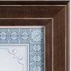 imageDesignOvation Kieva Solid Wood Document Frames Distressed Black 85x11 Pack of 6Brown
