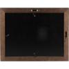 imageDesignOvation Kieva Solid Wood Document Frames Distressed Black 85x11 Pack of 6Brown