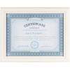 imageDesignOvation Kieva Solid Wood Document Frames Distressed Black 85x11 Pack of 6White