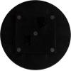 imageKate and Laurel Halsey Round Lazy Susan Tray Organizer 18 Inch Diameter Black Transitional Round Countertop Organizer with Turning Lazy Susan for Kitchen Storage