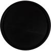 imageKate and Laurel Halsey Round Lazy Susan Tray Organizer 18 Inch Diameter Black Transitional Round Countertop Organizer with Turning Lazy Susan for Kitchen Storage