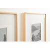 imageKate and Laurel Inglewood Modern Wall Picture Frame Set of 3 11x14 matted to 5x7 Natural Wood ThreePiece Frame Set for Gallery Wall Accent Set in Living Room DecorNatural