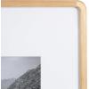 imageKate and Laurel Inglewood Modern Wall Picture Frame Set of 3 11x14 matted to 5x7 Natural Wood ThreePiece Frame Set for Gallery Wall Accent Set in Living Room DecorNatural