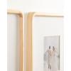 imageKate and Laurel Inglewood Modern Wall Picture Frame Set of 3 11x14 matted to 5x7 Natural Wood ThreePiece Frame Set for Gallery Wall Accent Set in Living Room DecorNatural