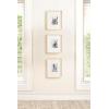 imageKate and Laurel Inglewood Modern Wall Picture Frame Set of 3 11x14 matted to 5x7 Natural Wood ThreePiece Frame Set for Gallery Wall Accent Set in Living Room DecorNatural