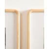 imageKate and Laurel Inglewood Modern Wall Picture Frame Set of 3 11x14 matted to 5x7 Natural Wood ThreePiece Frame Set for Gallery Wall Accent Set in Living Room DecorNatural