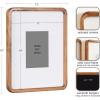 imageKate and Laurel Inglewood Modern Wall Picture Frame Set of 3 11x14 matted to 5x7 Walnut Brown ThreePiece Frame Set for Gallery Wall Accent Set in Living Room Dcor