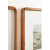 imageKate and Laurel Inglewood Modern Wall Picture Frame Set of 3 11x14 matted to 5x7 Walnut Brown ThreePiece Frame Set for Gallery Wall Accent Set in Living Room Dcor