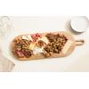 imageKate and Laurel Staven Transitional Capsule Serving Board 30 x 11 Black Modern FoodSafe Charcuterie Board Made from Solid Mango Wood for Use as Kitchen Countertop Cheese BoardNatural