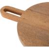 imageKate and Laurel Staven Transitional Capsule Serving Board 30 x 11 Black Modern FoodSafe Charcuterie Board Made from Solid Mango Wood for Use as Kitchen Countertop Cheese BoardNatural