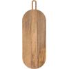 imageKate and Laurel Staven Transitional Capsule Serving Board 30 x 11 Black Modern FoodSafe Charcuterie Board Made from Solid Mango Wood for Use as Kitchen Countertop Cheese BoardNatural