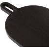 imageKate and Laurel Staven Transitional Capsule Serving Board 30 x 11 Black Modern FoodSafe Charcuterie Board Made from Solid Mango Wood for Use as Kitchen Countertop Cheese BoardBlack