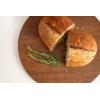 imageKate and Laurel Staven Transitional TwoPiece Serving Boards Set 14 x 10 Set of 2 Natural Wood Modern FoodSafe Charcuterie Boards from Solid Mango Wood for Use as Kitchen Countertop DcorWalnut Brown