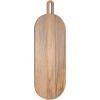 imageKate and Laurel Staven Transitional Capsule Serving Board 30 x 11 Black Modern FoodSafe Charcuterie Board Made from Solid Mango Wood for Use as Kitchen Countertop Cheese BoardNatural