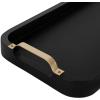 imageKate and Laurel Farson Modern Decorative Wood Rectangle Tray with Handles 10 x 24 Black and Gold Transitional Rectangular Tray for Use as Entryway Tray Decor or Ottoman Serving TrayBlack