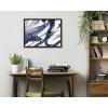 imageKate and Laurel Mendel Rectangle Tray with Decorative Metal Rim 165 x 12 White and GoldBrown