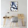 imageKate and Laurel Mendel Rectangle Tray with Decorative Metal Rim 165 x 12 White and GoldNatural