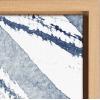imageKate and Laurel Mendel Rectangle Tray with Decorative Metal Rim 165 x 12 White and GoldNatural
