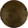 imageKate and Laurel Myo Transitional Metal Round Tray 15 Inch Diameter Bronze Modern Glam Circular Decorative Serving Tray with Handles for Use as Living Room Ottoman Table or Entryway Tray DecorGold