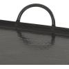 imageKate and Laurel Sanzo Modern Glam Hammered Rectangle Metal Tray 22 x 10 Gray Gunmetal Rectangular Metal Decorative Tray with Hammered Surface and Minimalist Metal Handles