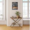 imageKate and Laurel Sylvie American Apple Pie Framed Canvas Wall Art by Valerie McKeehan of Lily and Val 18x24 White Americana Kitchen Decor for Wall