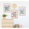 imageKate and Laurel Sylvie Another Round Guest Check Framed Canvas Wall Art by Alli Standefer 18x24 Black Bar Drink Decor Art for WallBright Gold