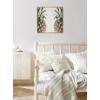 imageKate and Laurel Sylvie Pineapples Framed Canvas Wall Art by Emiko and Mark Franzen of F2Images 22x22 Natural Tropical Fruit Art for Wall