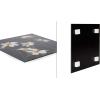 imageKate and Laurel Self Stick Floating Acrylic Art Set of 6 10x10 Elevated Retro Wall Decor