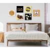 imageKate and Laurel Self Stick Floating Acrylic Art Set of 6 10x10 Elevated Retro Wall Decor
